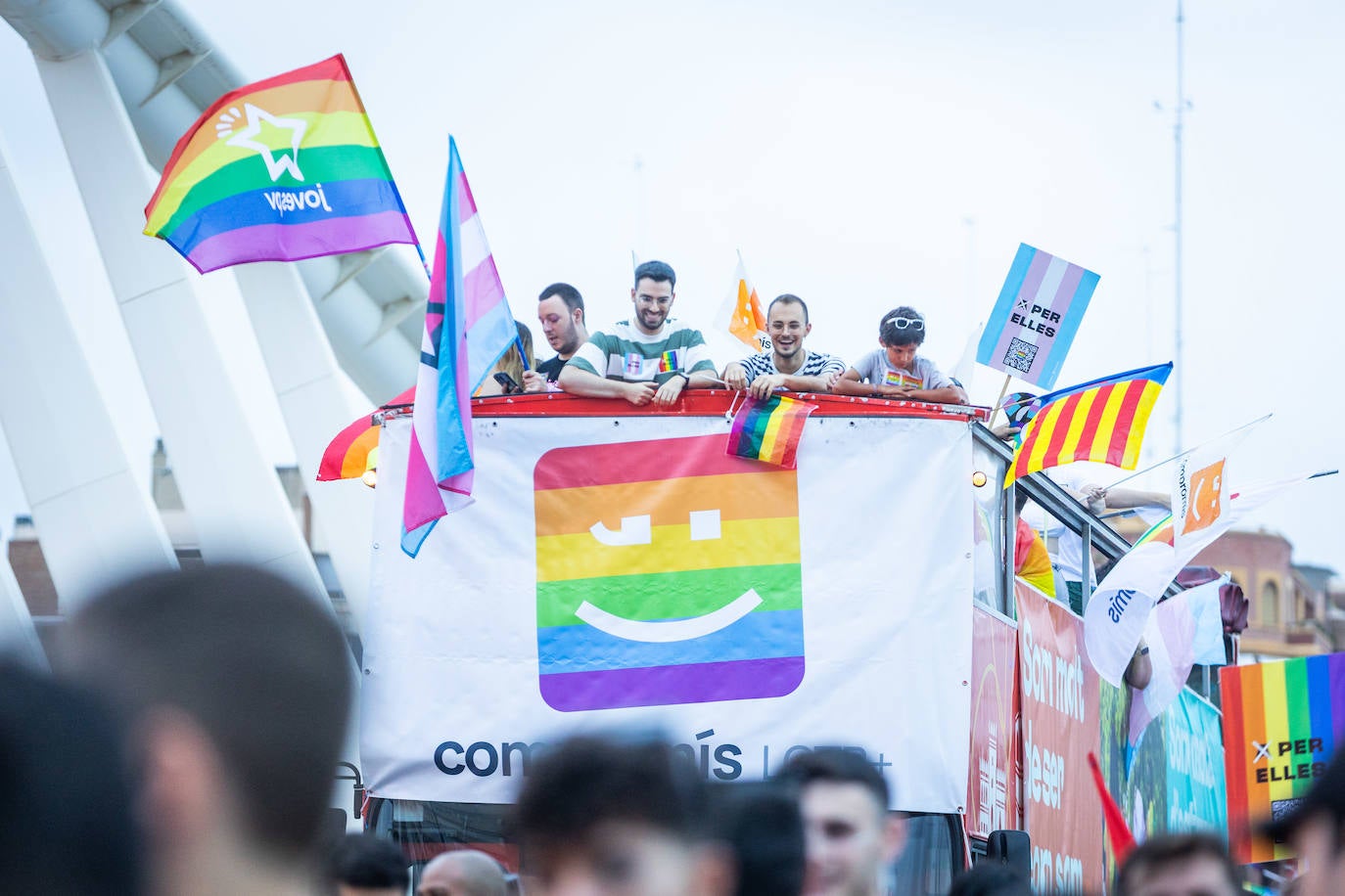 Manifestación del Orgullo LGTBI en Valencia