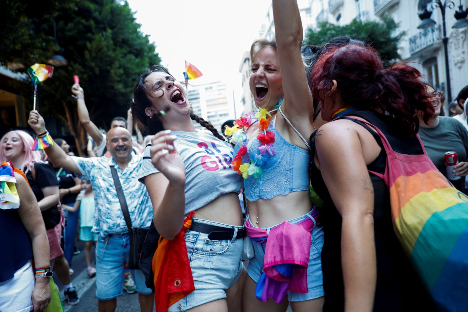 Manifestación del Orgullo LGTBI en Valencia