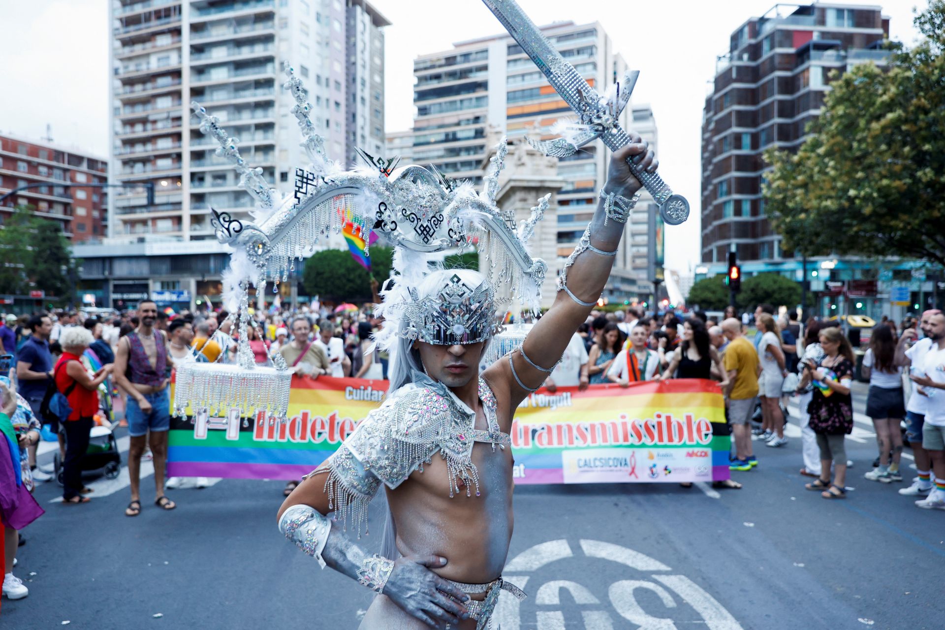 Manifestación del Orgullo LGTBI en Valencia