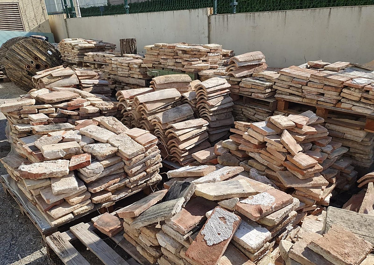 Imagen secundaria 1 - Restos que custodia el servicio de Arqueoliogía. 