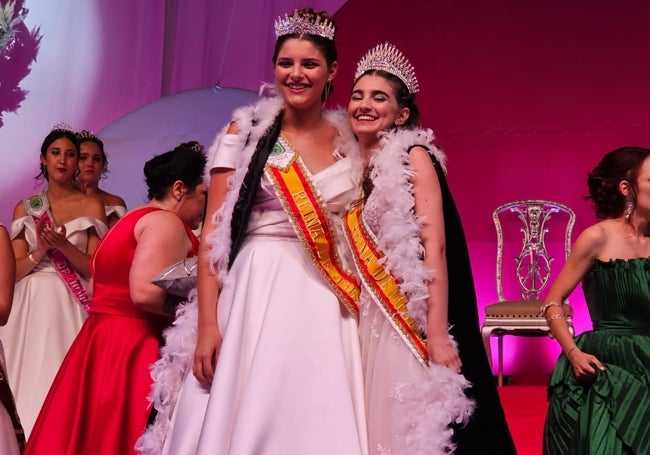 María Avargues Llopis, reina de las fiestas de Calp.