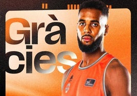 Brandon Davies no sigue en Valencia Basket.