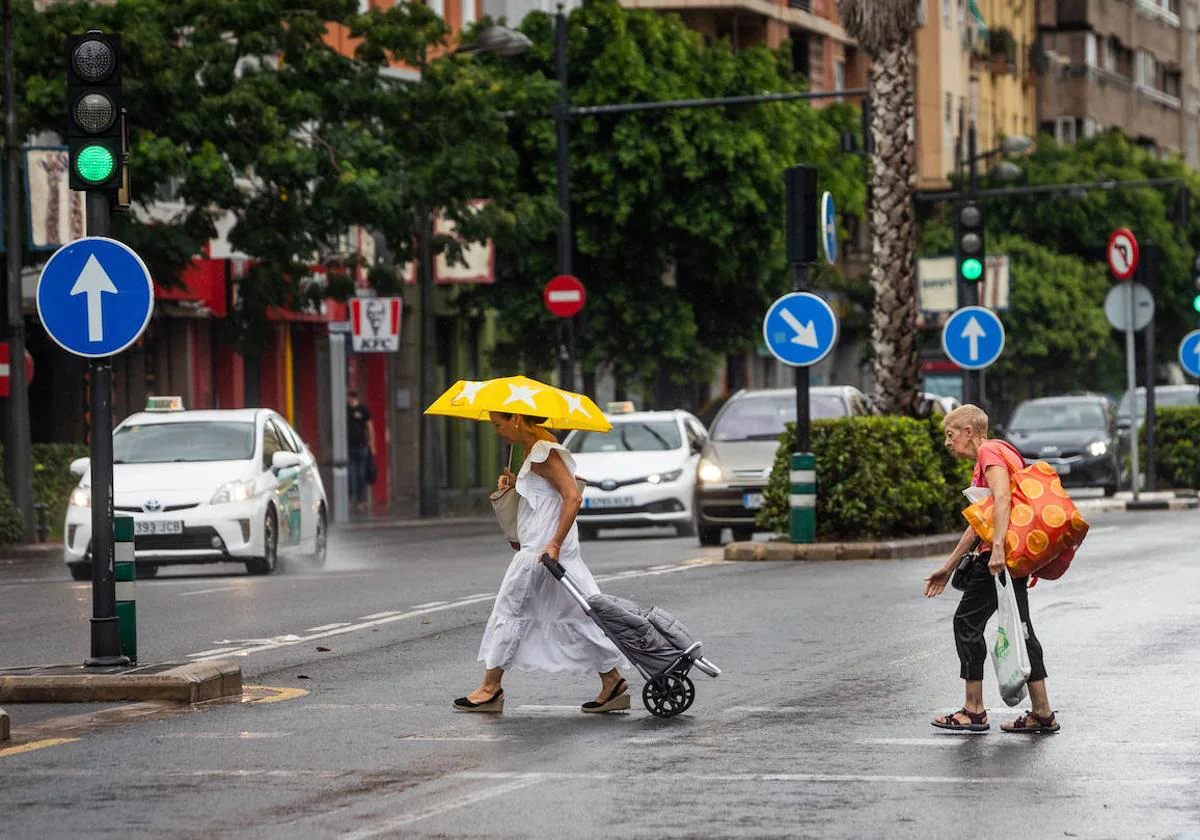 Las localidades de la Comunitat Valenciana donde más ha llovido este lunes 