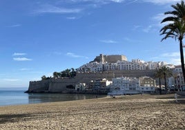 Playa Norte de Peñíscola.