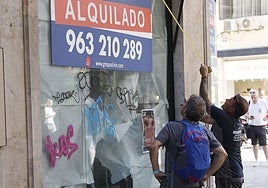 Antiguo local de Louis Vuitton, que acogerá un estudio de entrenamiento boutique.