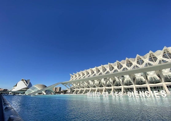 Ciudad de las Artes y de las Ciencias de Valencia.