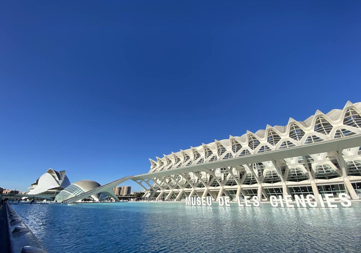 Ciudad de las Artes y de las Ciencias de Valencia.