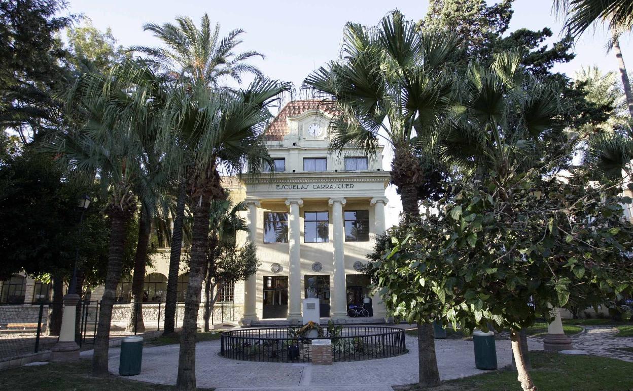 Colegio Carrasquer, donde se imparte la Escola d'Estiu.