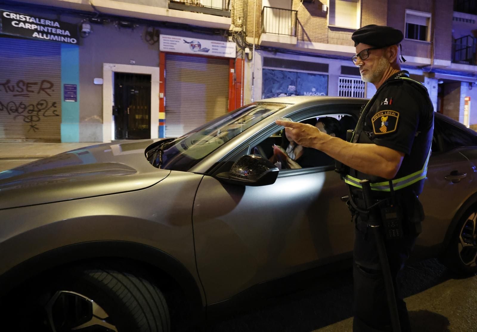 Así se investiga un accidente de tráfico en Valencia