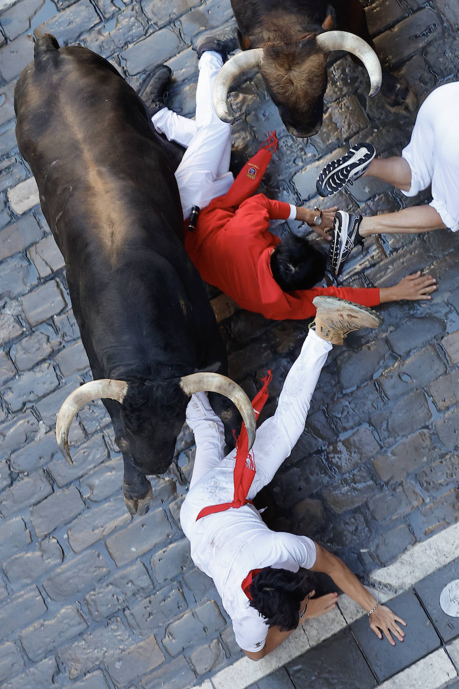 Así ha sido el primer encierro de San Fermín 2024