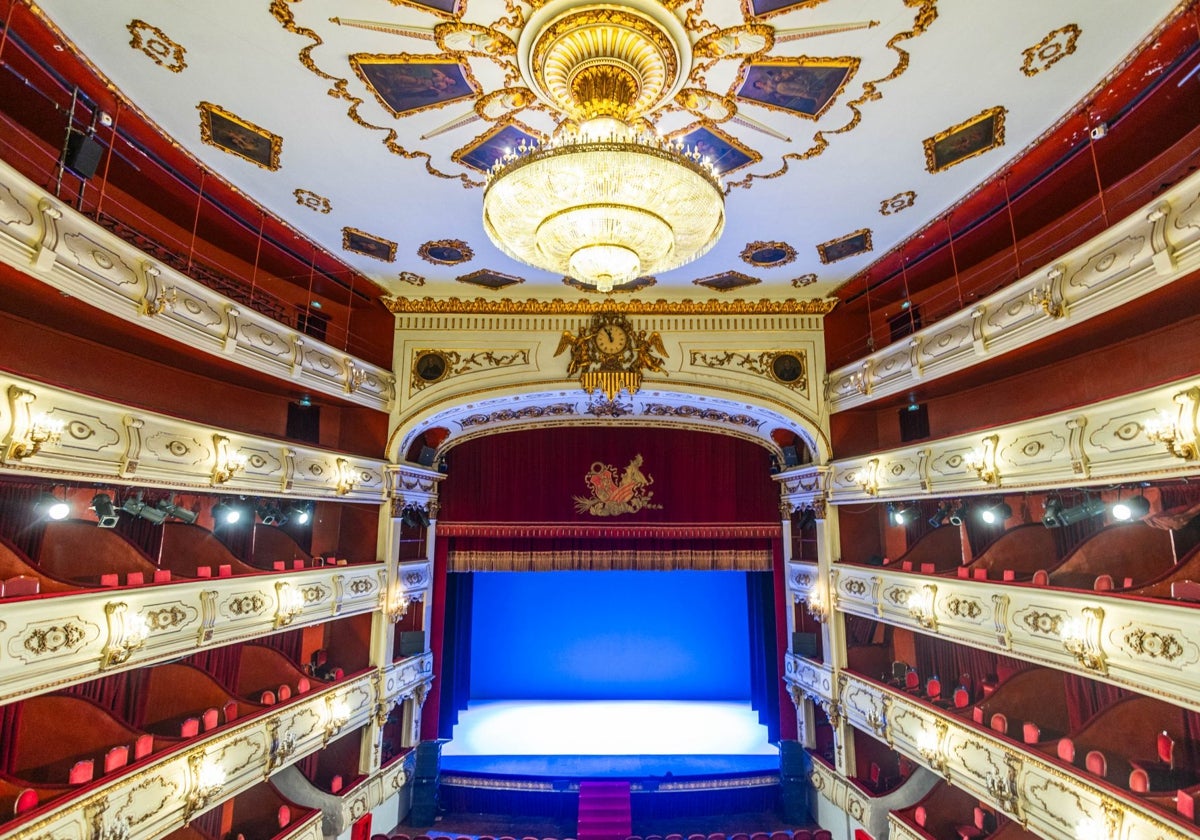 El teatro Principal de Valencia.