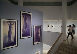 Algunas de las fotografías de Francesca Woodman y Julia Margaret Cameron, en el IVAM.