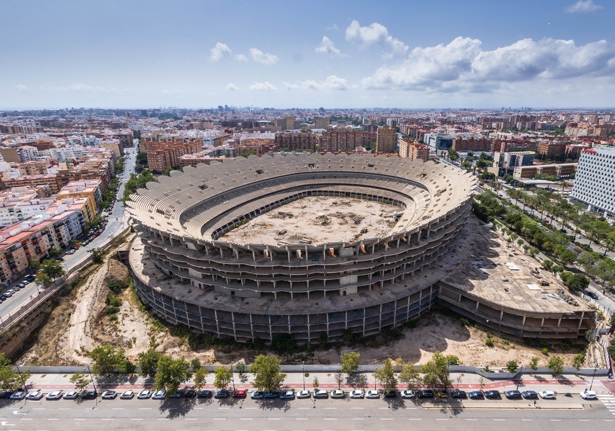 El Nou Mestalla podría tener la oportunidad de ser sede del Mundial 2030