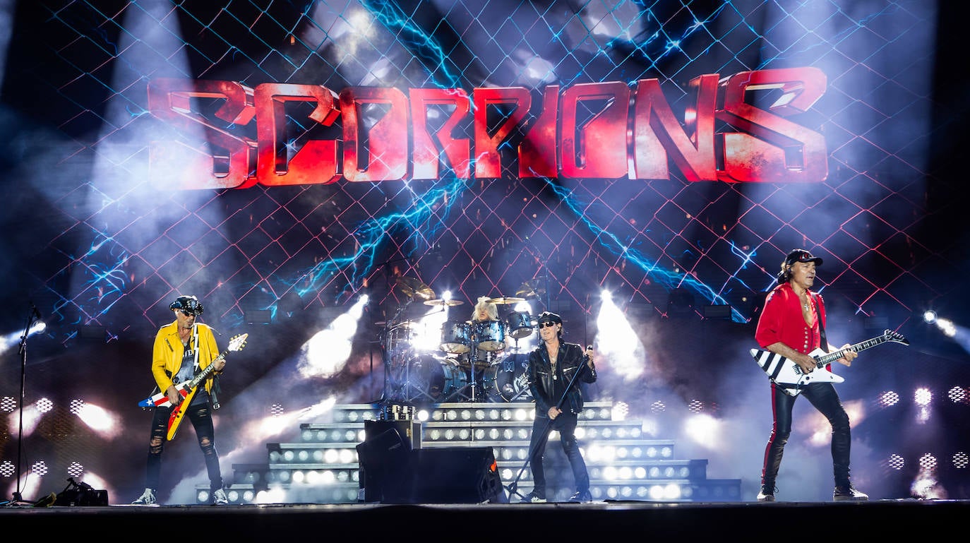 Así ha sido el concierto de Scorpions en Valencia