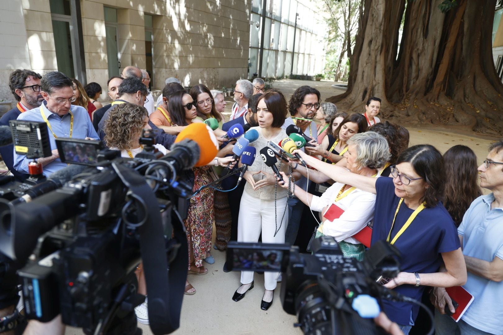 La sesión de control a Mazón de este jueves en Les Corts, en imágenes