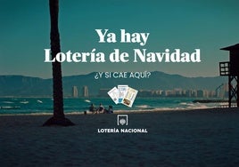 Cullera, en el anuncio de verano de la Lotería de Navidad.