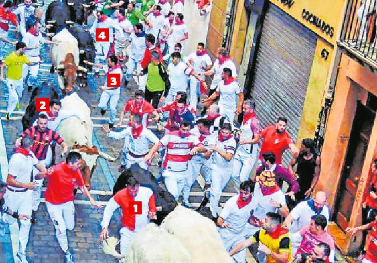 1. Mateo Ferris, de Onda. 2. Fernando Beltrán, de Faura. 3. Sisco Bas, de Ontinyent. 4. Jorge Gabaldón, de Ontinyent.