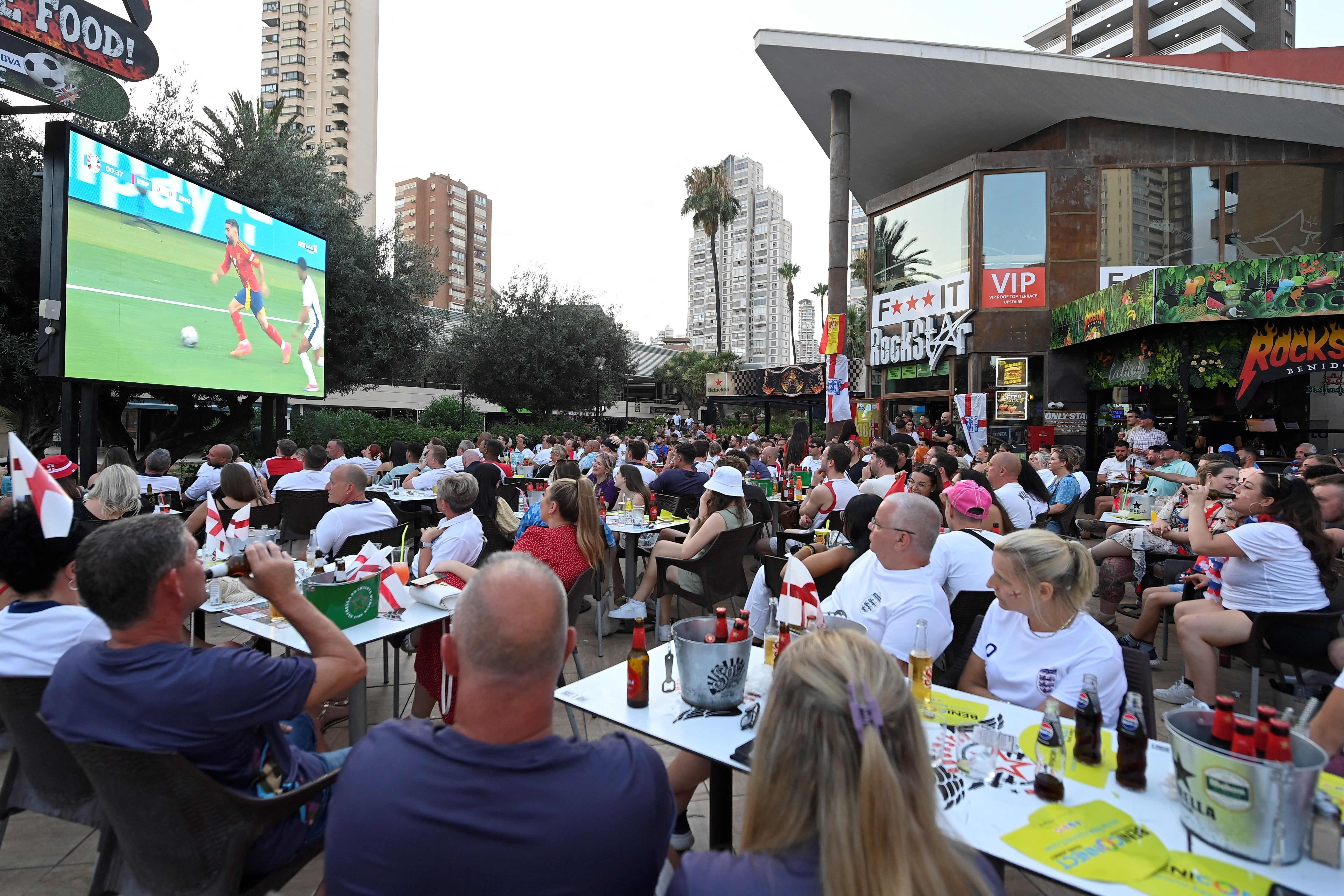 Benidorm vive su &#039;derbi&#039; en la final de la Eurocopa 2024