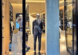 La tienda de Hugo Boss que acaba de abrir en Sorní.
