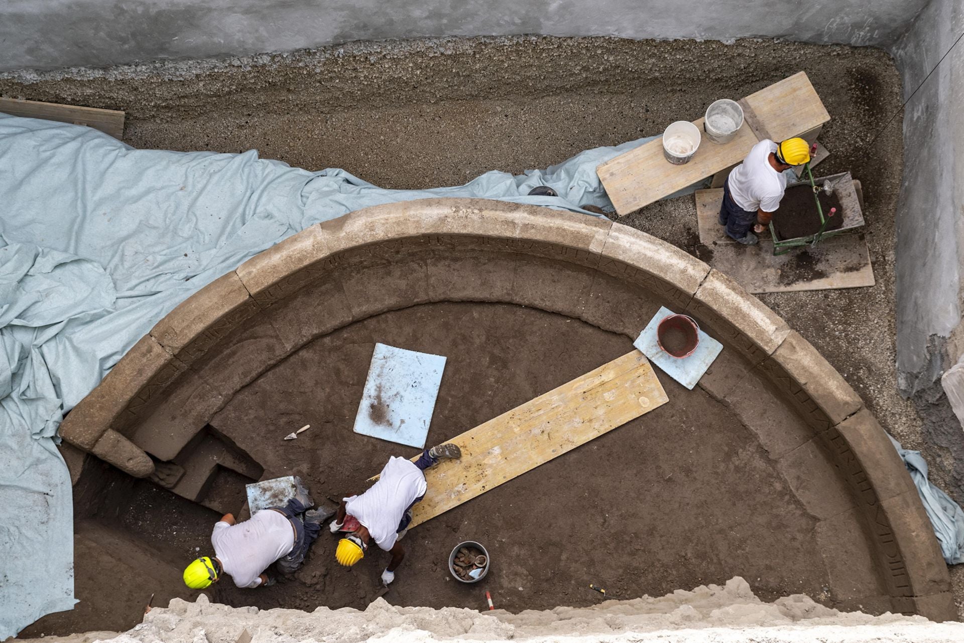 Hallazgo en Pompeya: Sale a la luz la tumba de un jefe militar del emperador Augusto