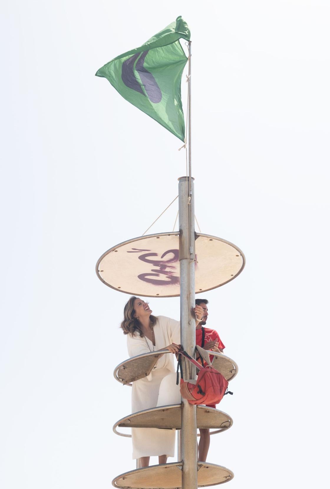 Catalá en la apertura de la playa del Saler