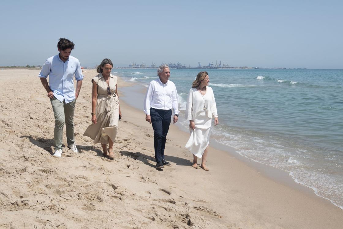 Catalá en la apertura de la playa del Saler