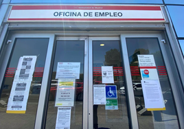 Una oficina de empleo.