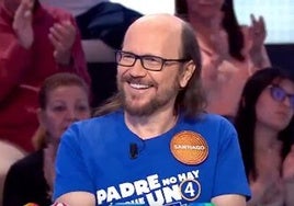 Santiago Segura en el programa de hoy.