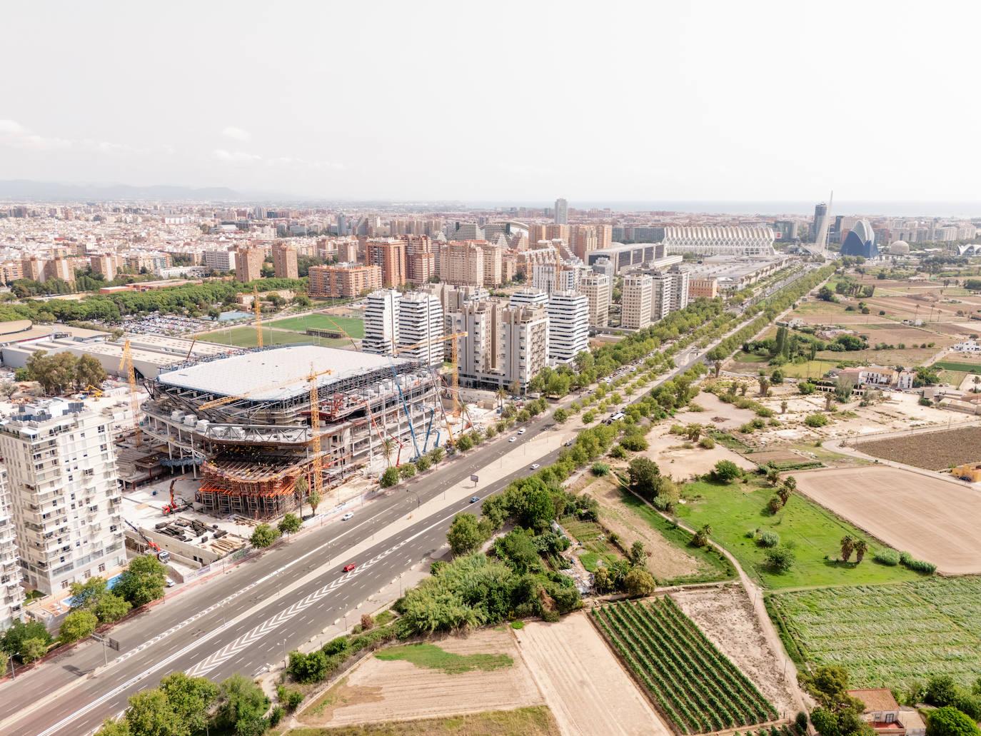 Todas las imágenes de la transformación del Roig Arena