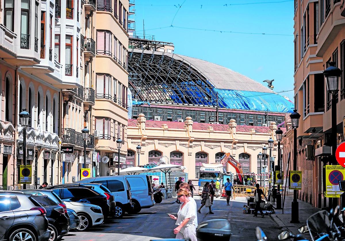 Un año de obras en la Estación del Norte de Valencia 