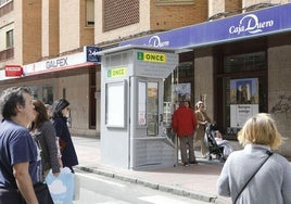 Un Kiosco de la ONCE en una imagen de archivo.