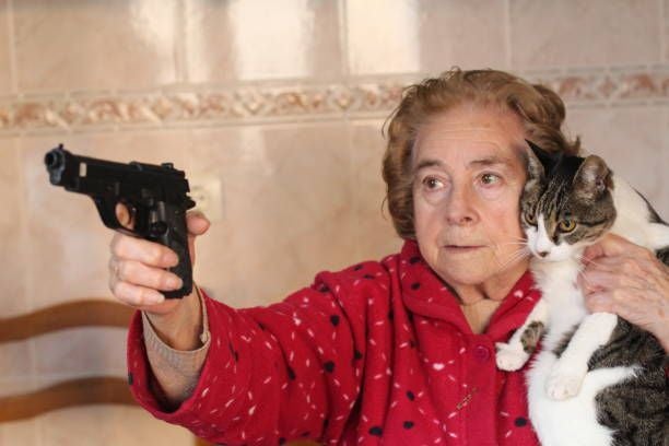 La abuela de gatos