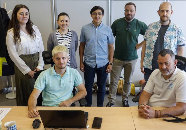 Miembros del multidisciplinar equipo de Calsens.