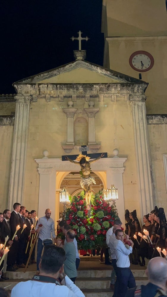 Provesión en honor al Crito del Miracle en la Llosa de Ranes.