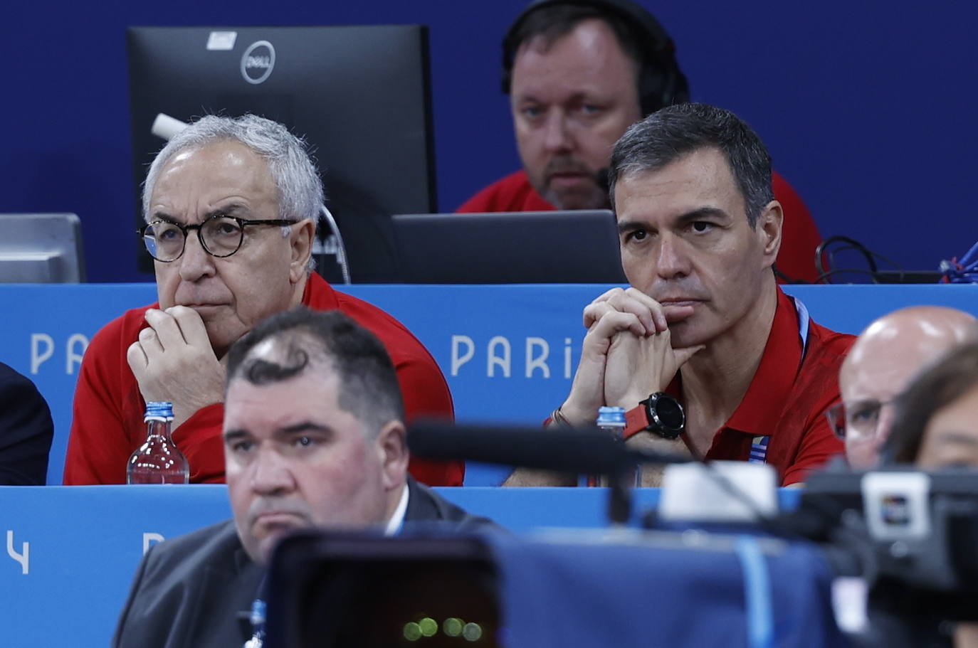 Pedro Sánchez y Begoña Gómez, en París para apoyar al combinado nacional