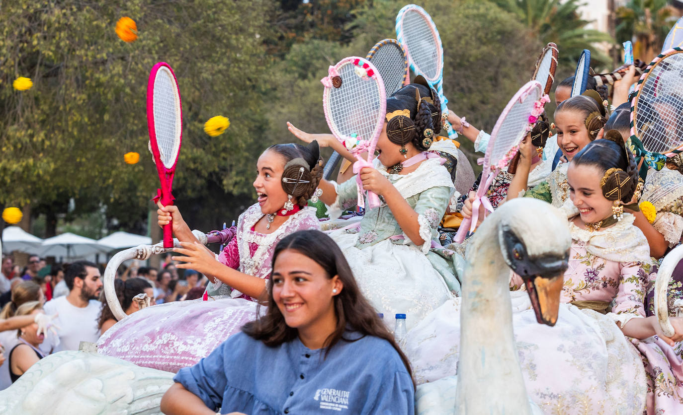 Las mejores imágenes de la Batalla de Flores 2024