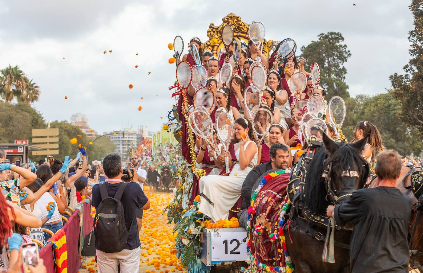 Las mejores imágenes de la Batalla de Flores 2024