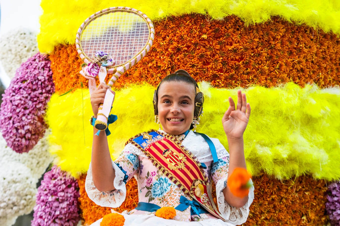 Las mejores imágenes de la Batalla de Flores 2024