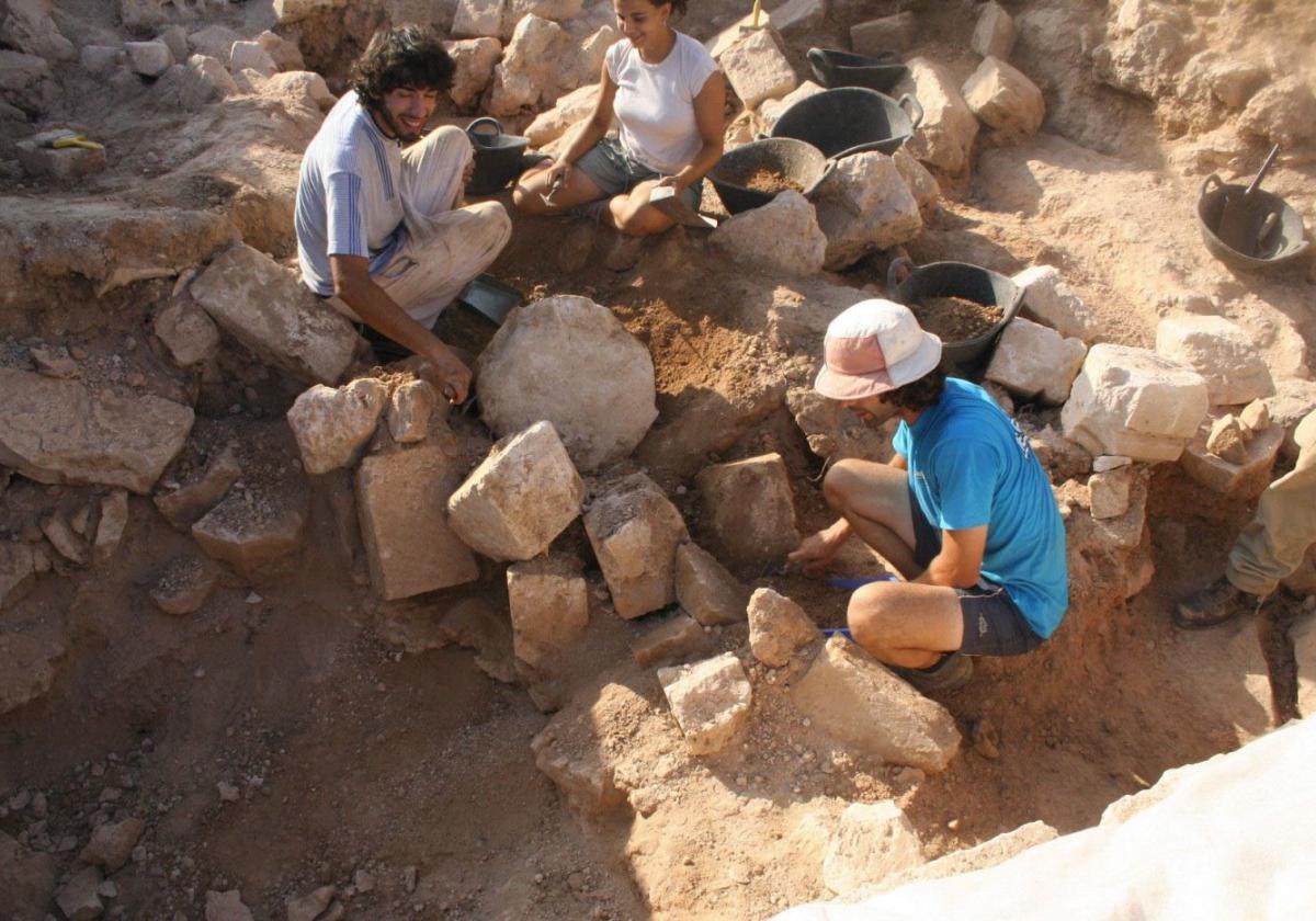 Excavaciones en el yacimiento de Ifac, en imagen de archivo.