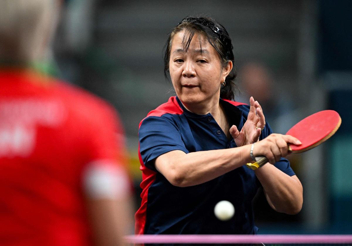 Tania Zeng, en los Juegos Olímpicos.