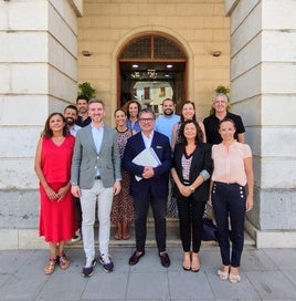 Grupo municipal del PP en el Ayuntamiento de Gandia.