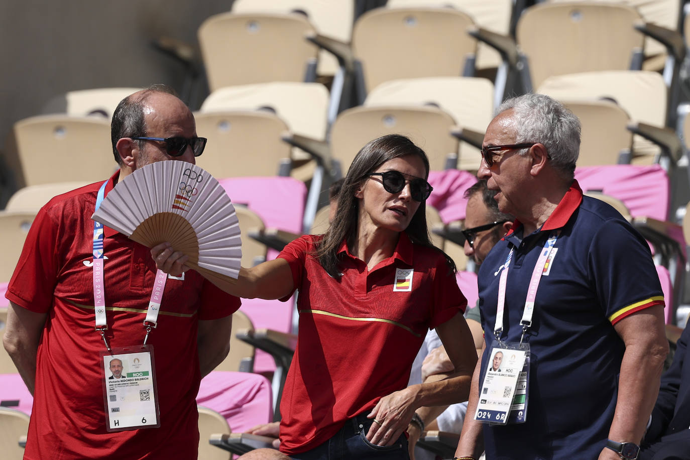 Letizia, la mayor fan de Carlos Alcaraz en París