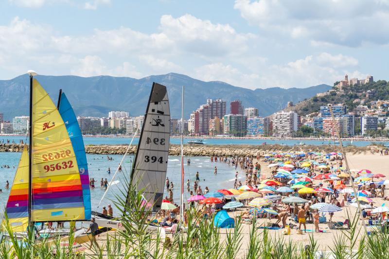 Playa del Racó de Cullera, donde ocurrieron los hechos.