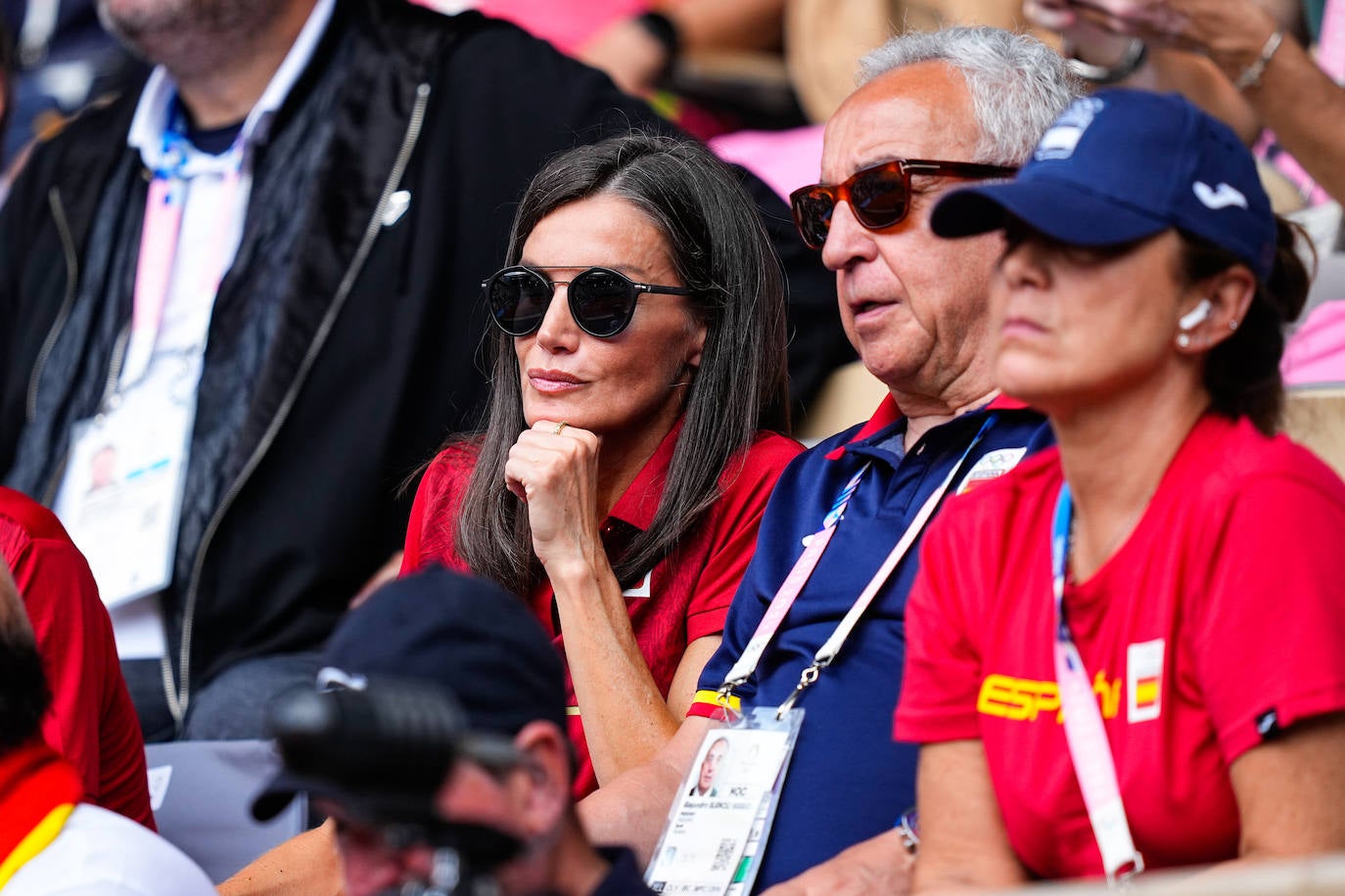 Letizia, la mayor fan de Carlos Alcaraz en París