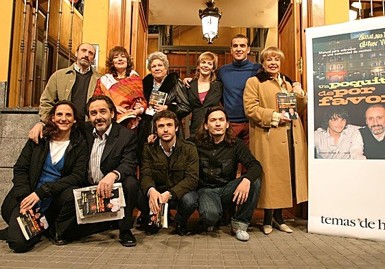 Varios de los actores de 'Aquí no hay quien viva' en una imagen de archivo.