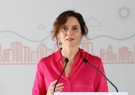 Isabel Díaz Ayuso.