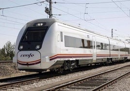 Un tren de Renfe en una imagen de archivo.