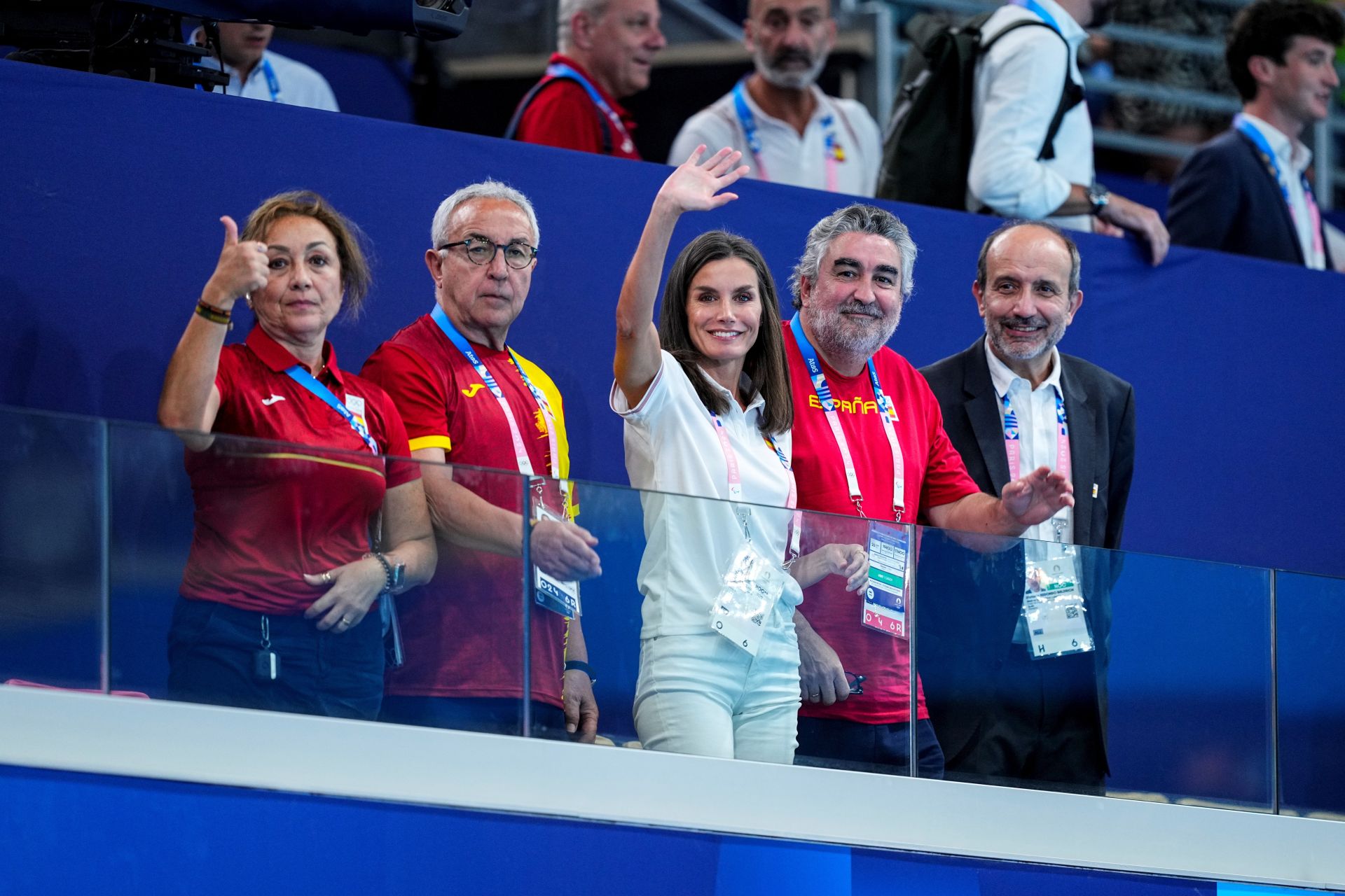 La Reina Letizia se vuelca con los Juegos Olímpicos