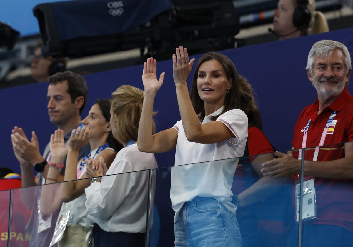 La Reina Letizia se vuelca con los Juegos Olímpicos