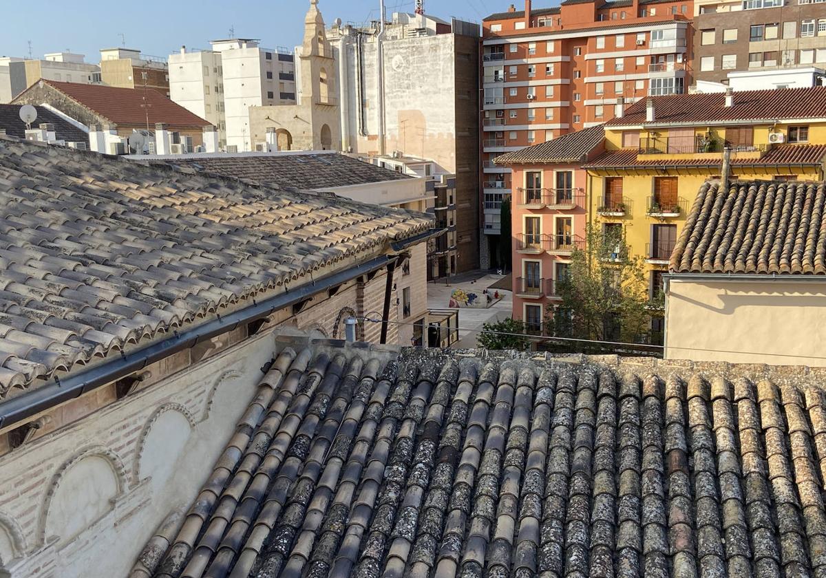 Cubieras inclinadas en la Vila de Alzira.